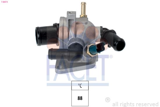 Obrázok Termostat chladenia FACET Made in Italy - OE Equivalent 78673