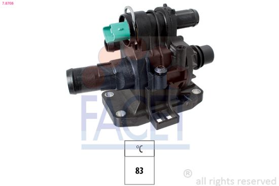 Obrázok Termostat chladenia FACET Made in Italy - OE Equivalent 78708