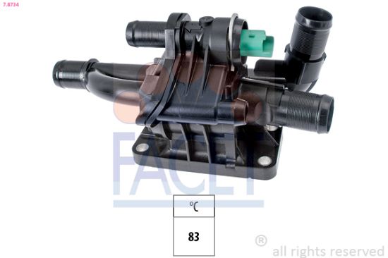 Obrázok Termostat chladenia FACET Made in Italy - OE Equivalent 78734