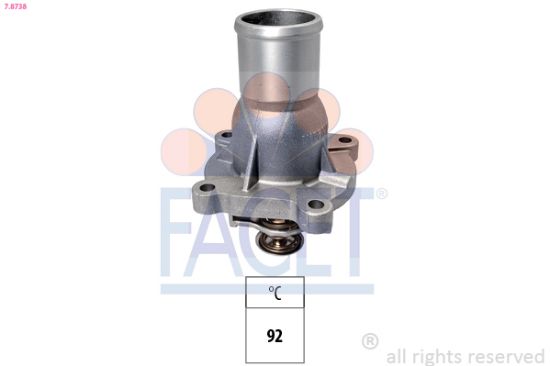 Obrázok Termostat chladenia FACET Made in Italy - OE Equivalent 78738