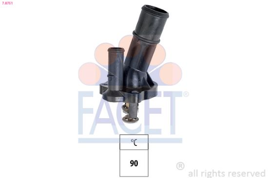 Obrázok Termostat chladenia FACET Made in Italy - OE Equivalent 78751