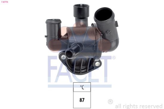 Obrázok Termostat chladenia FACET Made in Italy - OE Equivalent 78770