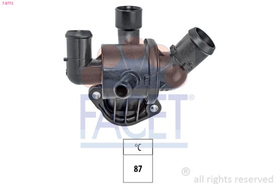 Obrázok Termostat chladenia FACET Made in Italy - OE Equivalent 78772