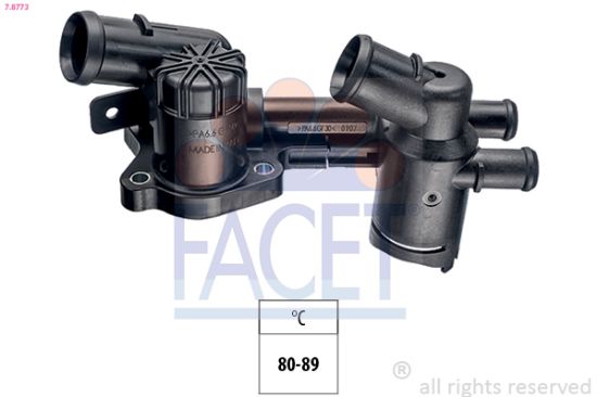 Obrázok Termostat chladenia FACET Made in Italy - OE Equivalent 78773