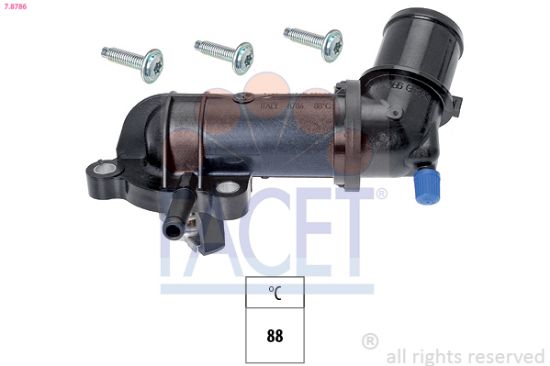 Obrázok Termostat chladenia FACET Made in Italy - OE Equivalent 78786