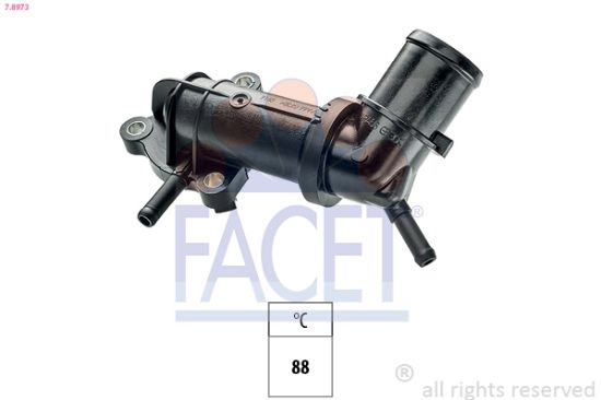 Obrázok Termostat chladenia FACET Made in Italy - OE Equivalent 78973