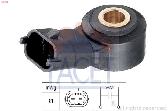 Obrázok Senzor klepania FACET Made in Italy - OE Equivalent 93006