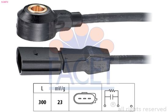 Obrázok Senzor klepania FACET Made in Italy - OE Equivalent 93073