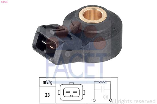 Obrázok Senzor klepania FACET Made in Italy - OE Equivalent 93135