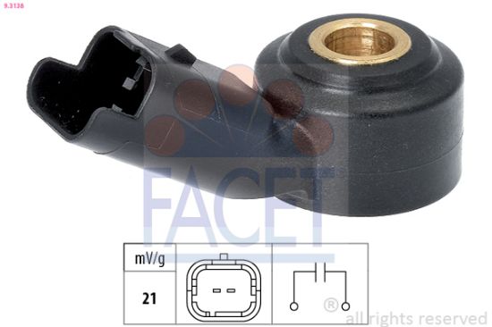 Obrázok Senzor klepania FACET Made in Italy - OE Equivalent 93138