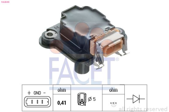 Obrázok Zapaľovacia cievka FACET Made in Italy - OE Equivalent 96254S
