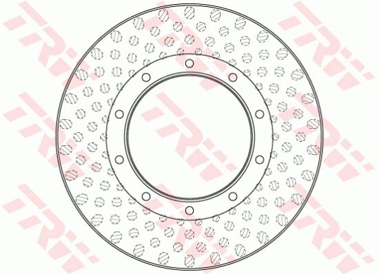Obrázok Brzdový kotúč TRW  DF5010S