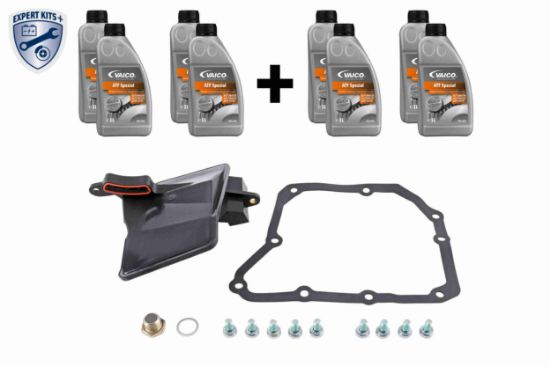 Obrázok Sada dielov, výmena oleja v automatickej prevodovke VAICO EXPERT KITS + V401604XXL