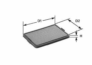 Obrázok Vzduchový filter CLEAN FILTERS  MA1169