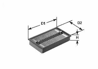 Obrázok Vzduchový filter CLEAN FILTERS  MA3021