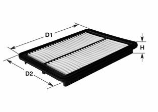 Obrázok Vzduchový filter CLEAN FILTERS  MA1164