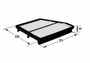 Obrázok Vzduchový filter CLEAN FILTERS  MA1394