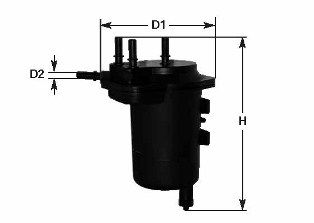 Obrázok Palivový filter CLEAN FILTERS  MGC1692
