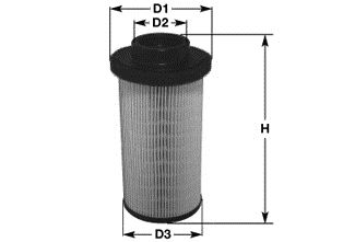 Obrázok Palivový filter CLEAN FILTERS  MG1653