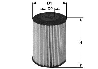 Obrázok Palivový filter CLEAN FILTERS  MG1663