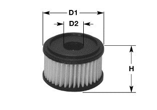 Obrázok Palivový filter CLEAN FILTERS  MPG6006