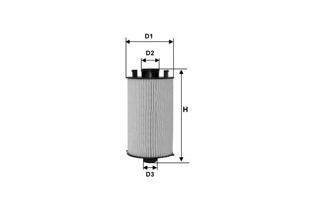 Obrázok Olejový filter CLEAN FILTERS  ML1749