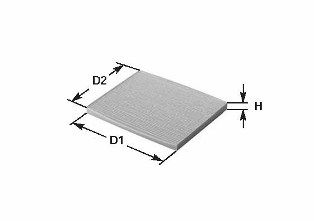 Obrázok Filter vnútorného priestoru CLEAN FILTERS  NC2341