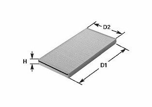 Obrázok Filter vnútorného priestoru CLEAN FILTERS  NC2133