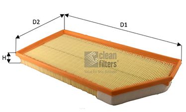 Obrázok Vzduchový filter CLEAN FILTERS  MA3476