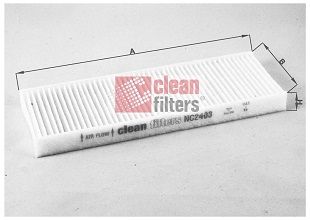 Obrázok Filter vnútorného priestoru CLEAN FILTERS  NC2403