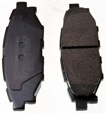 Obrázok Sada brzdových platničiek kotúčovej brzdy DENCKERMANN  B111343