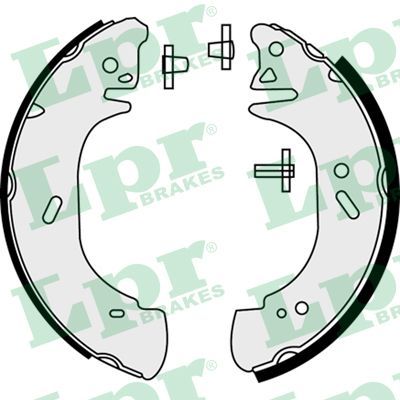 Obrázok Sada brzdových čeľustí LPR  08440