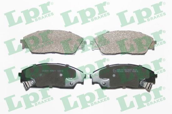 Obrázok Sada brzdových platničiek kotúčovej brzdy LPR  05P071