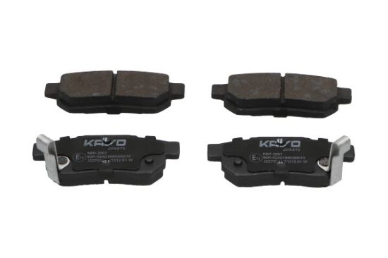 Obrázok Sada brzdových platničiek kotúčovej brzdy KAVO PARTS   |  KBP2007