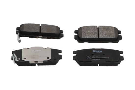 Obrázok Sada brzdových platničiek kotúčovej brzdy KAVO PARTS   |  KBP3017