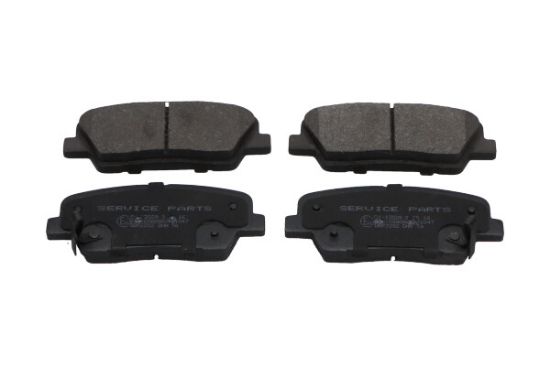 Obrázok Sada brzdových platničiek kotúčovej brzdy KAVO PARTS   |  KBP3034