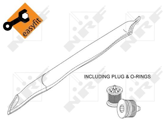 Obrázok vysúżač klimatizácie NRF EASY FIT 33187