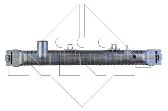 Obrázok Chladič motora NRF  509725