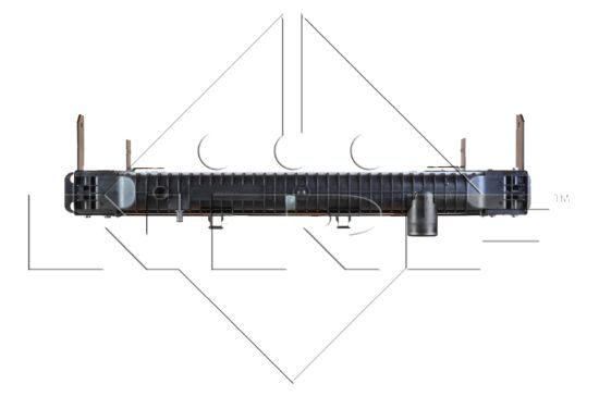 Obrázok Chladič motora NRF  58404