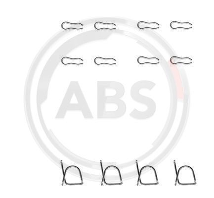Obrázok Sada príslużenstva oblożenia kotúčovej brzdy A.B.S.  0939Q