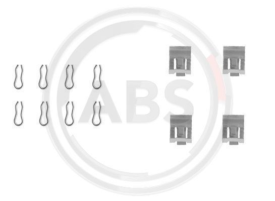 Obrázok Sada príslużenstva oblożenia kotúčovej brzdy A.B.S.  1055Q