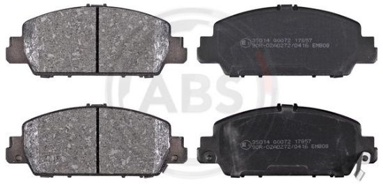 Obrázok Sada brzdových platničiek kotúčovej brzdy A.B.S.  35014