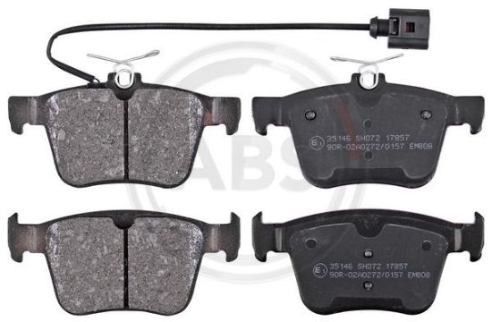 Obrázok Sada brzdových platničiek kotúčovej brzdy A.B.S.  35146
