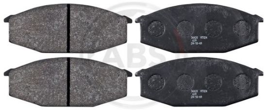 Obrázok Sada brzdových platničiek kotúčovej brzdy A.B.S.  36420