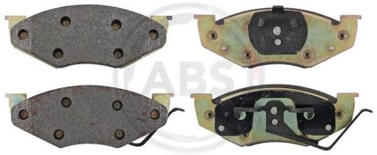 Obrázok Sada brzdových platničiek kotúčovej brzdy A.B.S.  38367