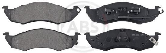 Obrázok Sada brzdových platničiek kotúčovej brzdy A.B.S.  38576