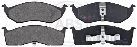 Obrázok Sada brzdových platničiek kotúčovej brzdy A.B.S.  38591