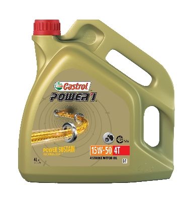 Obrázok Motorový olej CASTROL POWER1 4T 15W-50 15044F