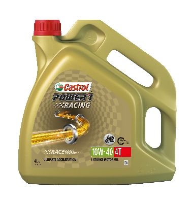 Obrázok Motorový olej CASTROL POWER1 Racing 4T 10W-40 4L