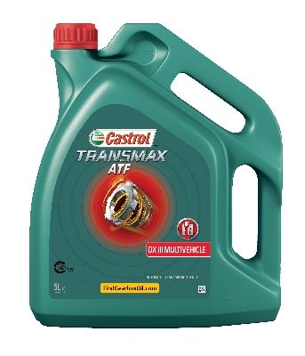 Obrázok Olej do prevodovky CASTROL Transmax ATF DX III Multivehicle 5L